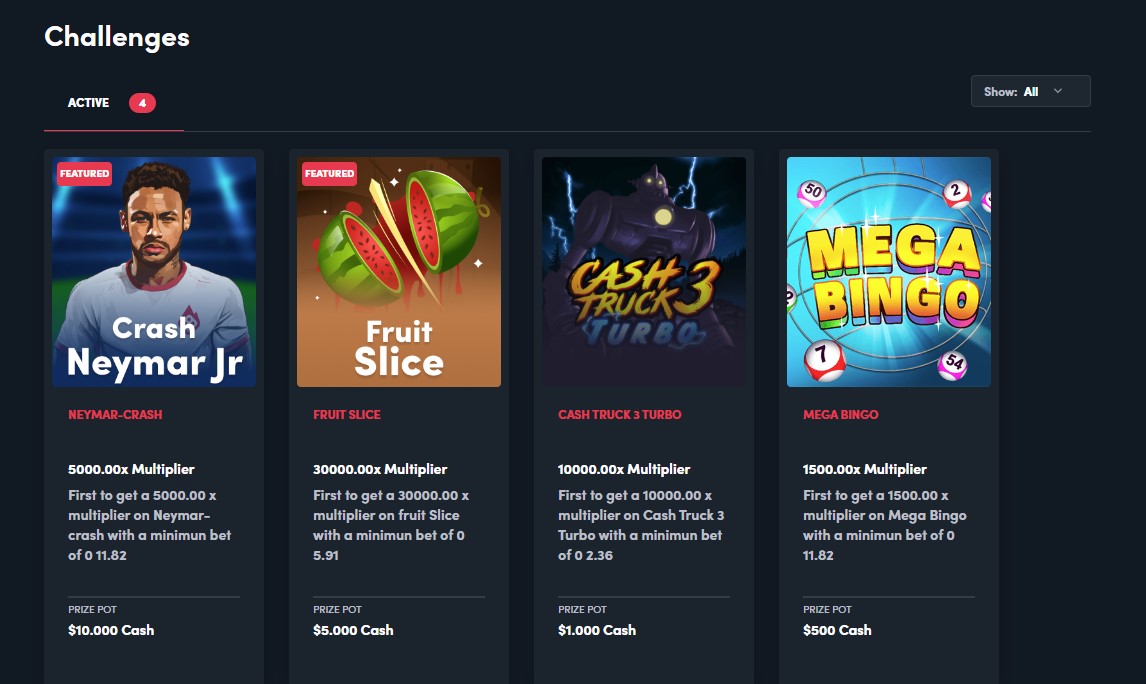 Defis et challenges Blaze Casino promotions hebdomadaires